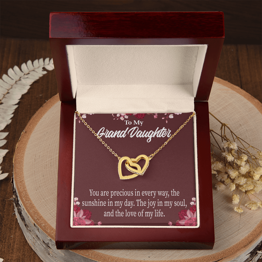 To Granddaughter You are Precious Inseparable Necklace-Express Your Love Gifts