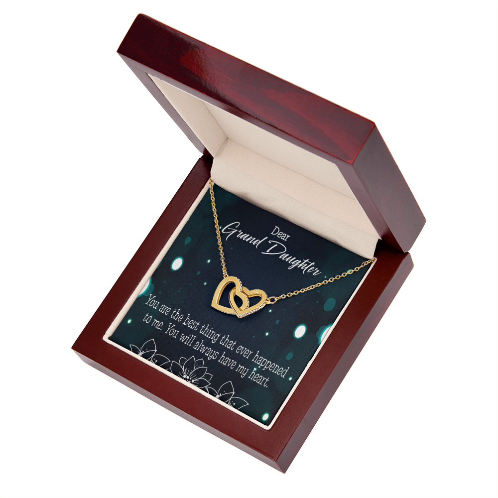 To Granddaughter You are the best Inseparable Necklace-Express Your Love Gifts