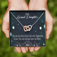 To Granddaughter You are the best Inseparable Necklace-Express Your Love Gifts