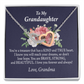 To Granddaughter You're a Treasure Inseparable Necklace-Express Your Love Gifts