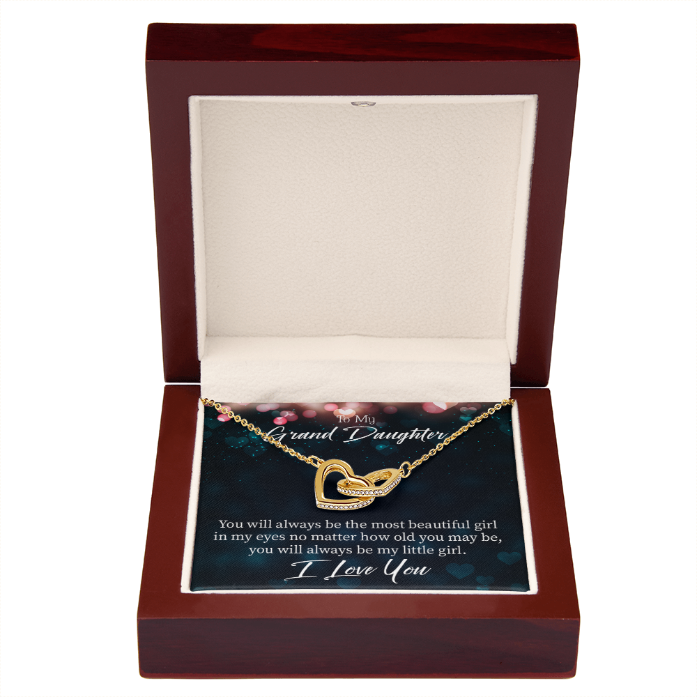 To Granddaughter You will always be Inseparable Necklace-Express Your Love Gifts