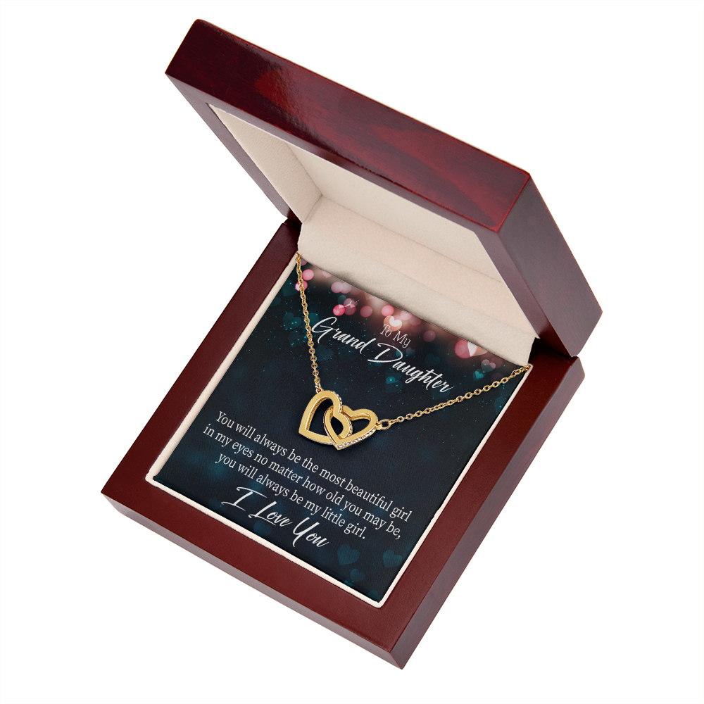 To Granddaughter You will always be Inseparable Necklace-Express Your Love Gifts