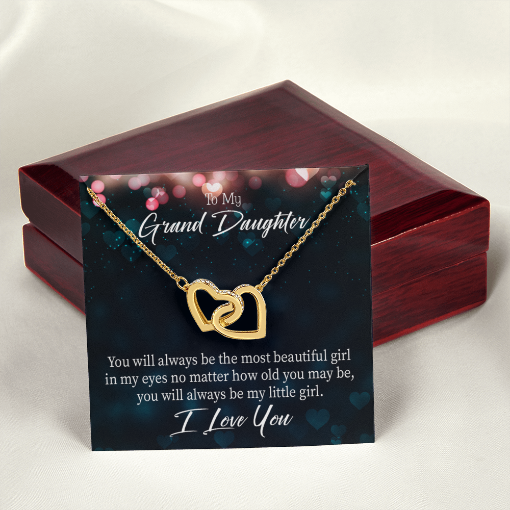 To Granddaughter You will always be Inseparable Necklace-Express Your Love Gifts