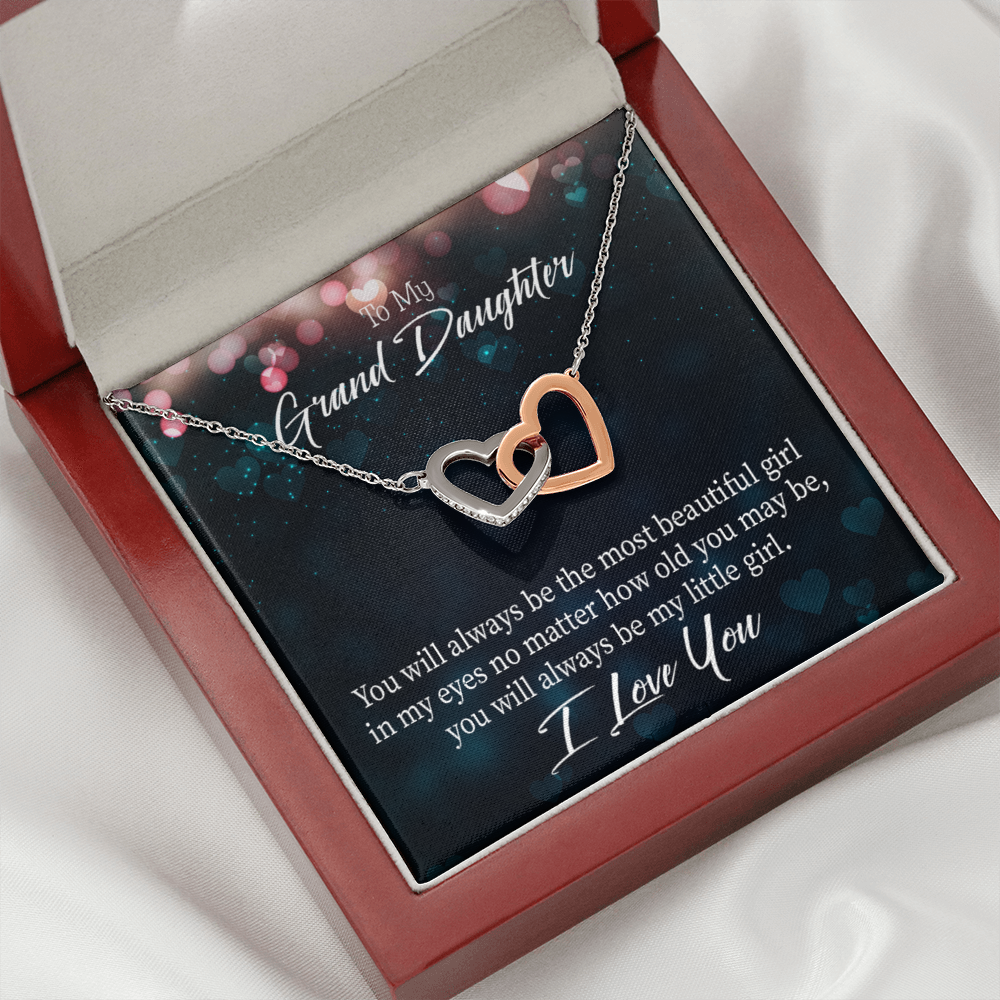 To Granddaughter You will always be Inseparable Necklace-Express Your Love Gifts