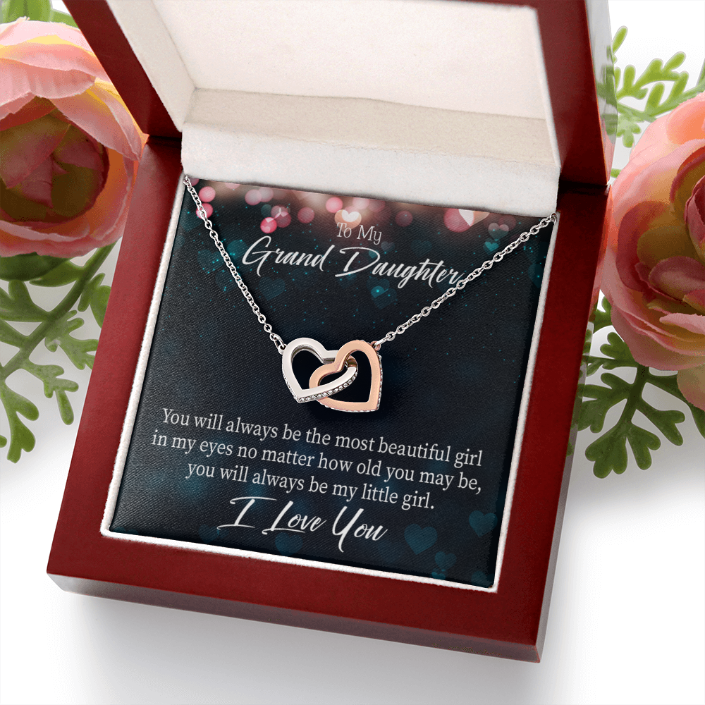 To Granddaughter You will always be Inseparable Necklace-Express Your Love Gifts