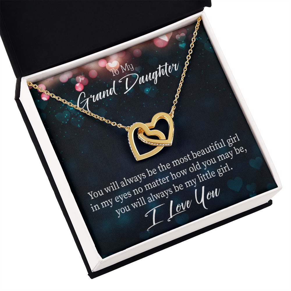 To Granddaughter You will always be Inseparable Necklace-Express Your Love Gifts