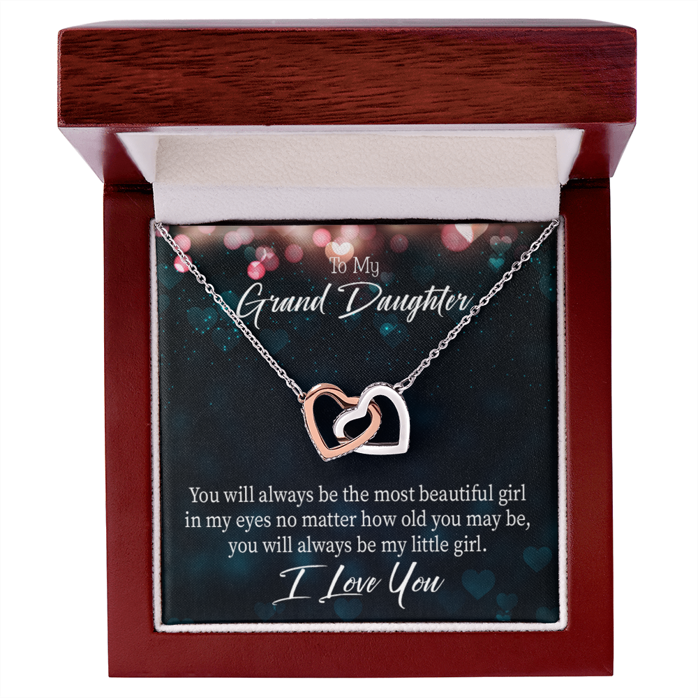 To Granddaughter You will always be Inseparable Necklace-Express Your Love Gifts