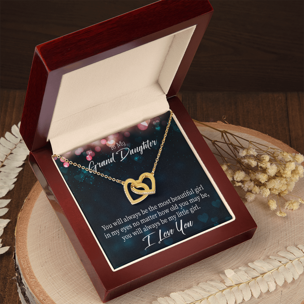 To Granddaughter You will always be Inseparable Necklace-Express Your Love Gifts