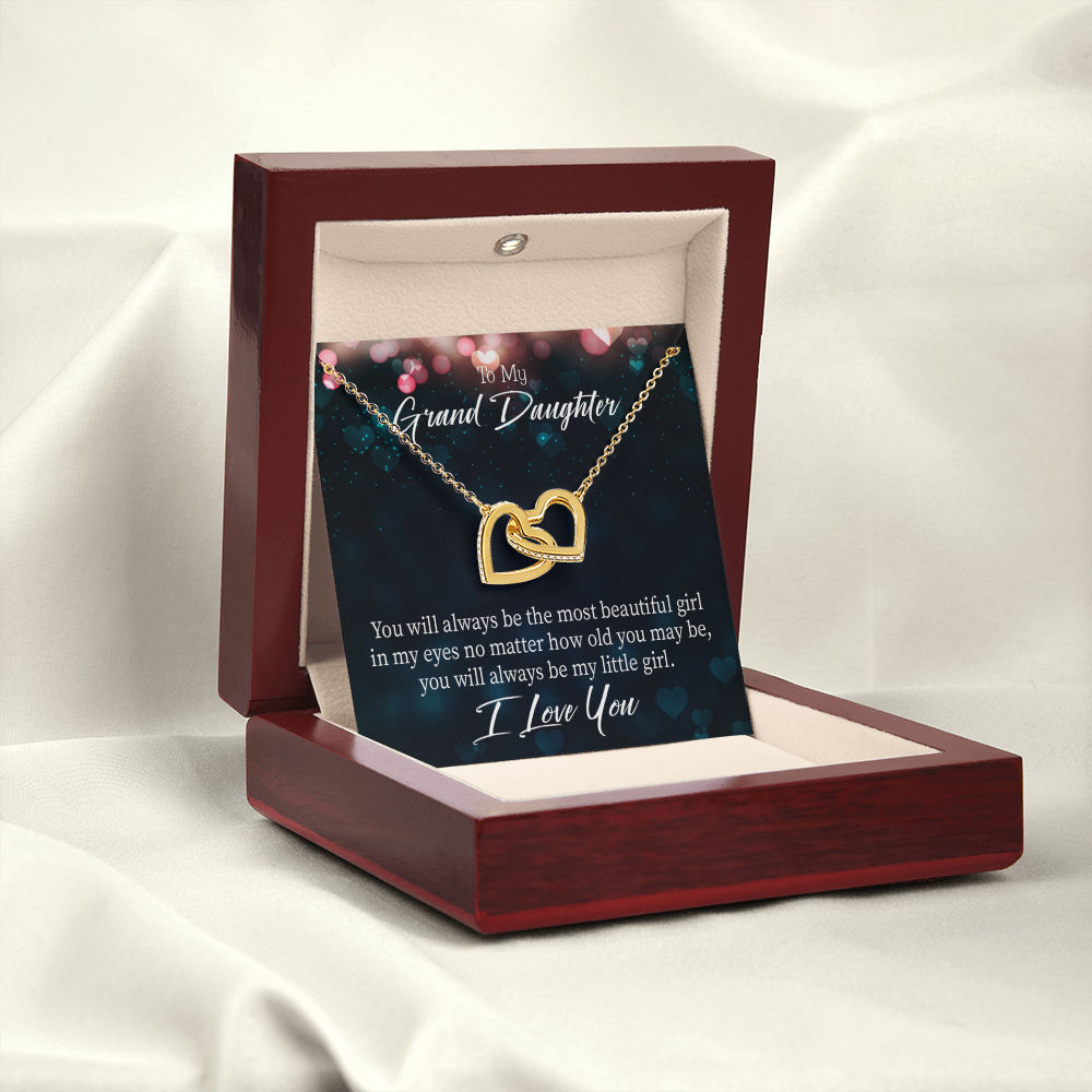 To Granddaughter You will always be Inseparable Necklace-Express Your Love Gifts