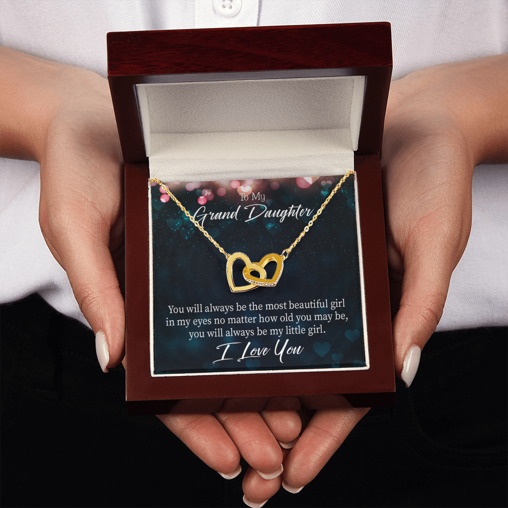 To Granddaughter You will always be Inseparable Necklace-Express Your Love Gifts