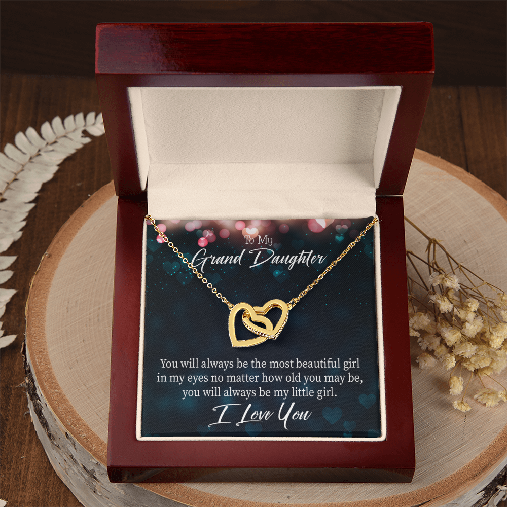 To Granddaughter You will always be Inseparable Necklace-Express Your Love Gifts