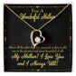To Mom Above All Gifts Forever Necklace w Message Card-Express Your Love Gifts
