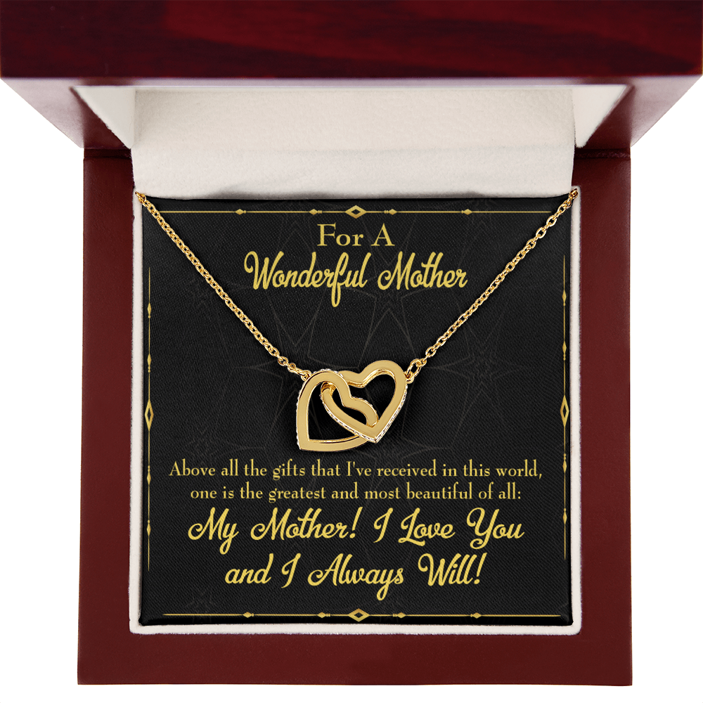 To Mom Above All Gifts Inseparable Necklace-Express Your Love Gifts