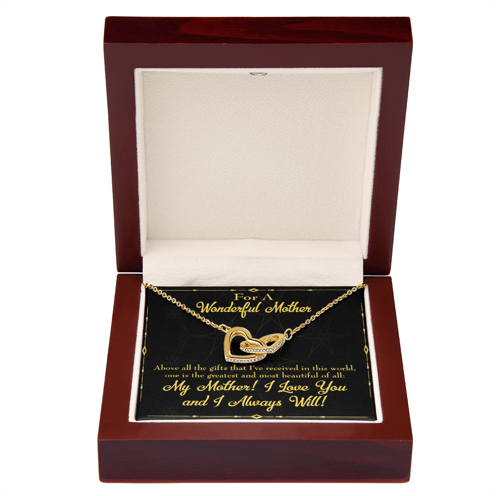 To Mom Above All Gifts Inseparable Necklace-Express Your Love Gifts