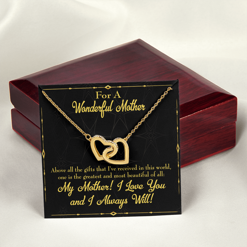 To Mom Above All Gifts Inseparable Necklace-Express Your Love Gifts