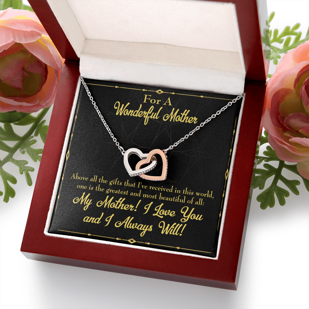 To Mom Above All Gifts Inseparable Necklace-Express Your Love Gifts