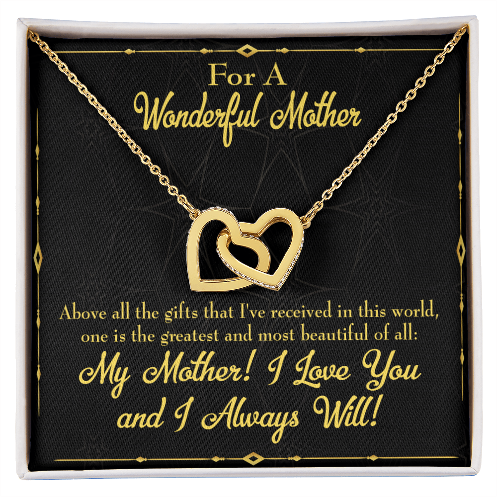 To Mom Above All Gifts Inseparable Necklace-Express Your Love Gifts