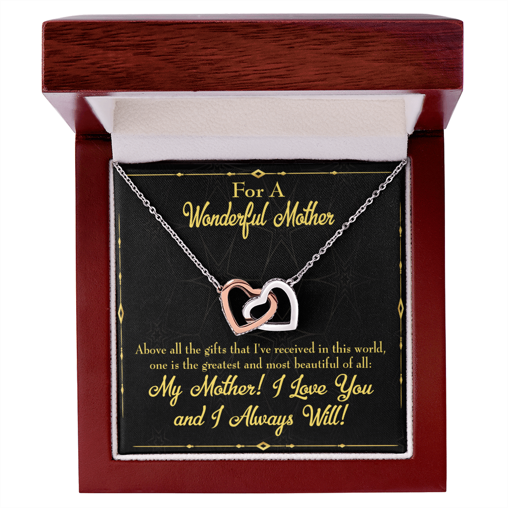 To Mom Above All Gifts Inseparable Necklace-Express Your Love Gifts