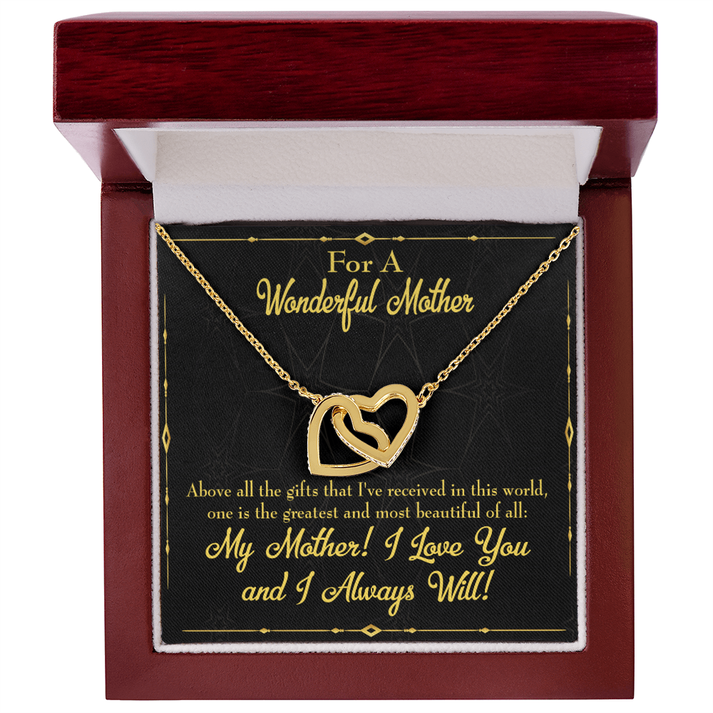 To Mom Above All Gifts Inseparable Necklace-Express Your Love Gifts