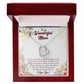 To Mom All Support Mom Forever Necklace w Message Card-Express Your Love Gifts
