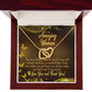 To Mom Always There Inseparable Necklace-Express Your Love Gifts