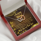 To Mom Always There Inseparable Necklace-Express Your Love Gifts