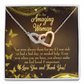 To Mom Always There Inseparable Necklace-Express Your Love Gifts