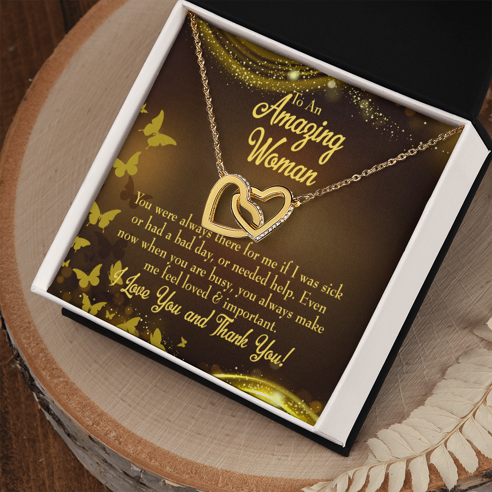 To Mom Always There Inseparable Necklace-Express Your Love Gifts