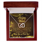 To Mom Always There Inseparable Necklace-Express Your Love Gifts