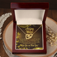 To Mom Always There Inseparable Necklace-Express Your Love Gifts