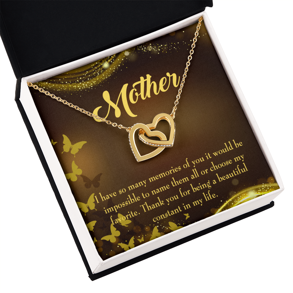 To Mom Beautiful Constant Inseparable Necklace-Express Your Love Gifts