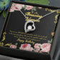 To Mom Birthday Message Awesome Grandma From Daughter Forever Necklace w Message Card-Express Your Love Gifts