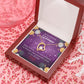 To Mom Birthday Message Best in Universe Forever Necklace w Message Card-Express Your Love Gifts
