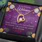 To Mom Birthday Message Best in Universe Forever Necklace w Message Card-Express Your Love Gifts