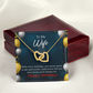 To Mom Birthday Message Every Birthday Inseparable Necklace-Express Your Love Gifts