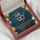 To Mom Birthday Message Every Birthday Inseparable Necklace-Express Your Love Gifts