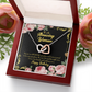 To Mom Birthday Message Happy Birthday Mom From Daughter Inseparable Necklace-Express Your Love Gifts