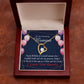 To Mom Birthday Message Mom and Best Friend Forever Necklace w Message Card-Express Your Love Gifts