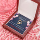 To Mom Birthday Message Most Fantastic Mom Forever Necklace w Message Card-Express Your Love Gifts