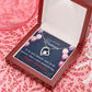 To Mom Birthday Message Most Fantastic Mom Forever Necklace w Message Card-Express Your Love Gifts