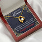 To Mom Birthday Message Spectacular Woman Forever Necklace w Message Card-Express Your Love Gifts