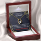 To Mom Birthday Message Spectacular Woman Forever Necklace w Message Card-Express Your Love Gifts
