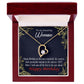 To Mom Birthday Message Spectacular Woman Forever Necklace w Message Card-Express Your Love Gifts