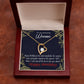 To Mom Birthday Message Spectacular Woman Forever Necklace w Message Card-Express Your Love Gifts