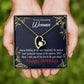 To Mom Birthday Message Spectacular Woman Forever Necklace w Message Card-Express Your Love Gifts