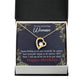 To Mom Birthday Message Spectacular Woman Forever Necklace w Message Card-Express Your Love Gifts