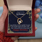 To Mom Birthday Message Spectacular Woman Forever Necklace w Message Card-Express Your Love Gifts