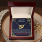 To Mom Birthday Message Spectacular Woman Inseparable Necklace-Express Your Love Gifts