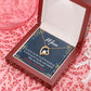 To Mom Birthday Message Wonderful Things Forever Necklace w Message Card-Express Your Love Gifts