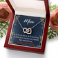 To Mom Birthday Message Wonderful Things Inseparable Necklace-Express Your Love Gifts